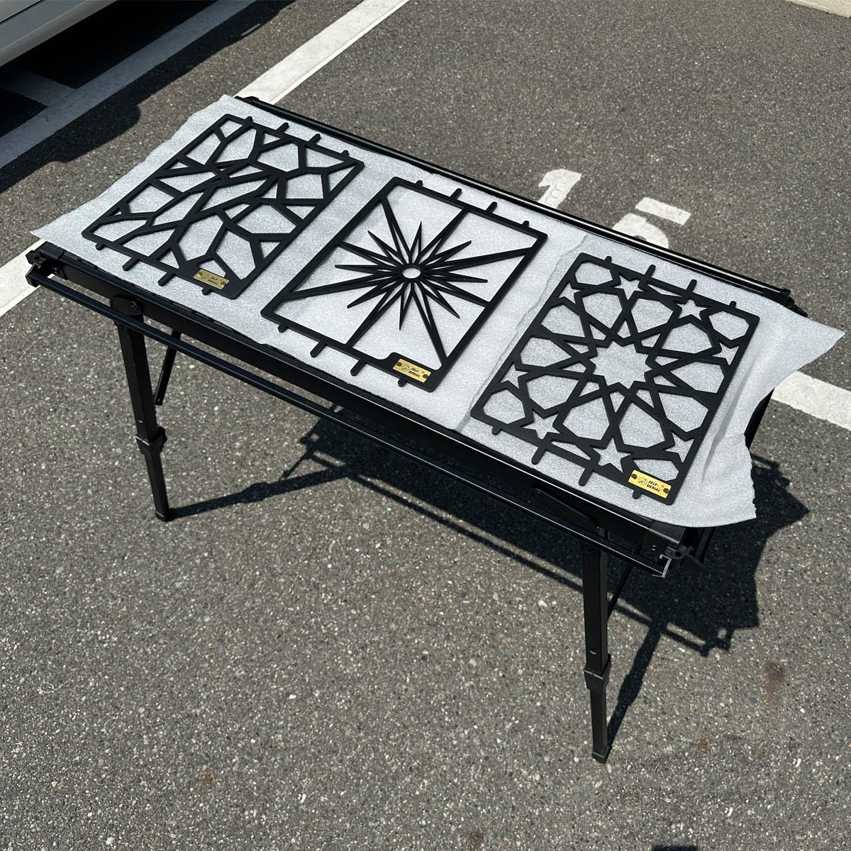 Amazon.co.jp: フラットバーナー プレート MGC ShareFunN 五徳 鉄板